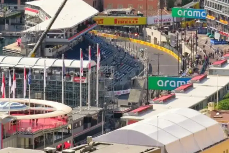 Monaco Grand Prix Event Track 2025