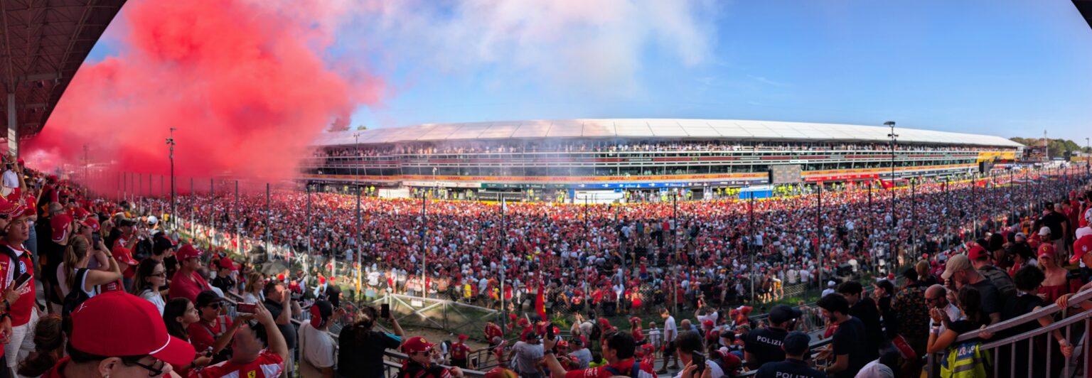 2027 Italian Grand Prix Tifosi Rushing the Track at Monza